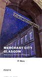 Mobile Screenshot of merchantcityglasgow.com